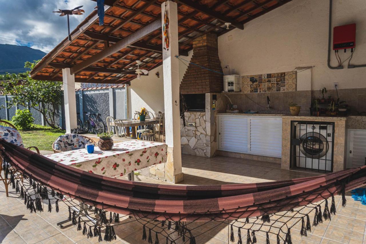 Casa Vista Para Montanha Pet Friendly Caraguatatuba Eksteriør bilde